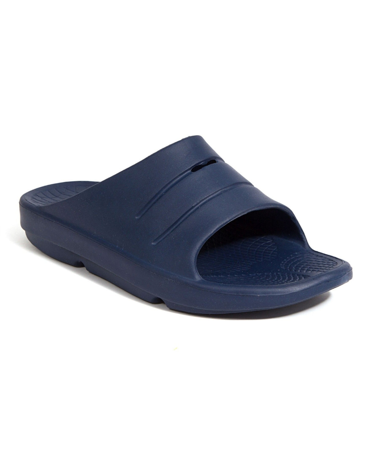 Deer Stags Men's Ward Comfort Cushioned Slide Sandals Shoes Blue Size 10 M
