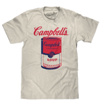 Retro Campbell's Soup Can T-Shirt - Oatmeal Heather