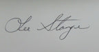 Lee Stange 1967 Boston Red Sox Signed 3x5 Index Card with 5x7  Photo 158544