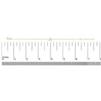 10K Yellow Gold Diamond Accent "A-Z" Initial Charm and Link Bracelet