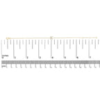 10K Yellow Gold Diamond Accent "A-Z" Initial Charm and Link Bracelet