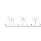 10K Yellow Gold Diamond Accent "A-Z" Initial Charm and Link Bracelet