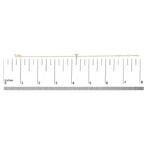 10K Yellow Gold Diamond Accent "A-Z" Initial Charm and Link Bracelet