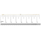 10K Yellow Gold Diamond Accent "A-Z" Initial Charm and Link Bracelet