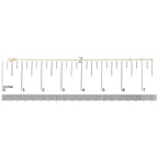10K Yellow Gold Diamond Accent "A-Z" Initial Charm and Link Bracelet