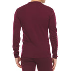 Men's Wool Thermal Top Midweight Base Layer - 100% Merino Wool