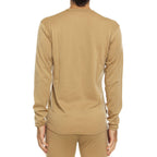 Men's Wool Thermal Top Midweight Base Layer - 100% Merino Wool