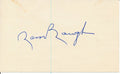 Sammy Baugh HOF Washington Redskins Signed/Autographed 3x5 Index Card 163927