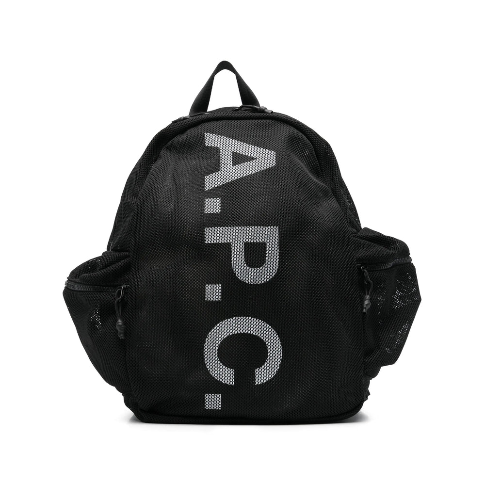 A.P.C. Black Backpack