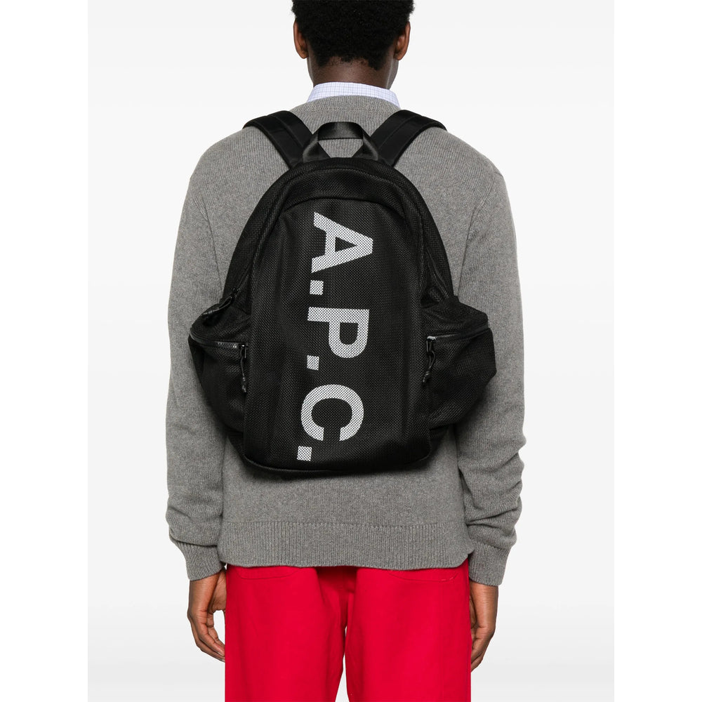 A.P.C. Black Backpack