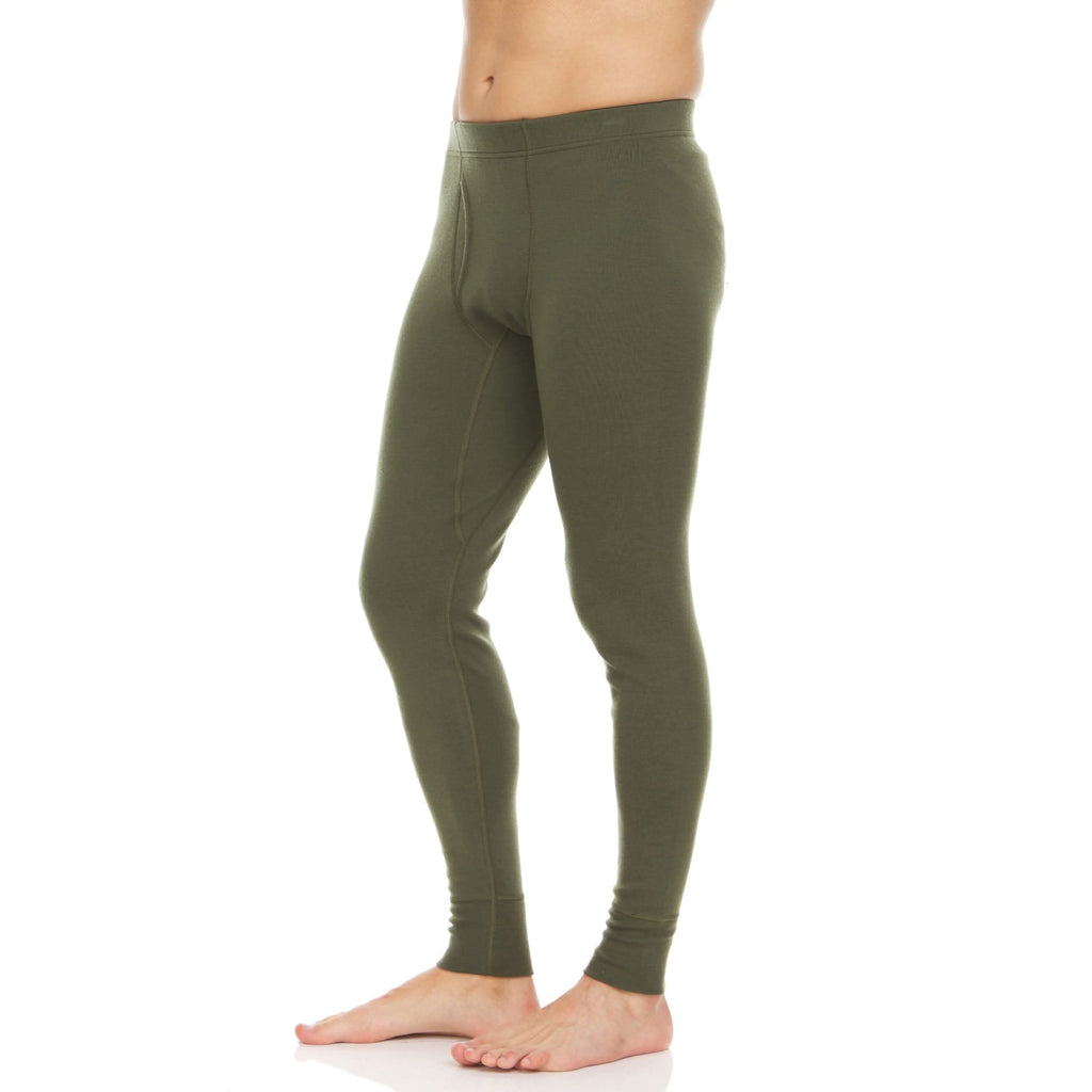 Heavyweight Men's Wool Bottom Base Layer - 100% Merino Wool