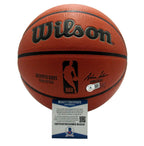 Shawn Kemp Seattle Supersonics Signed/Auto Wilson NBA Basketball Beckett 167285