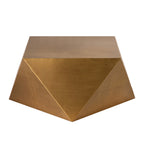 Dimitri Brass Antique Finish Coffee Table