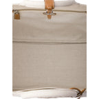 Prada Neutrals Tote Bags Men