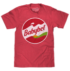 Babybel Snack Cheese Logo T-Shirt - Red Heather