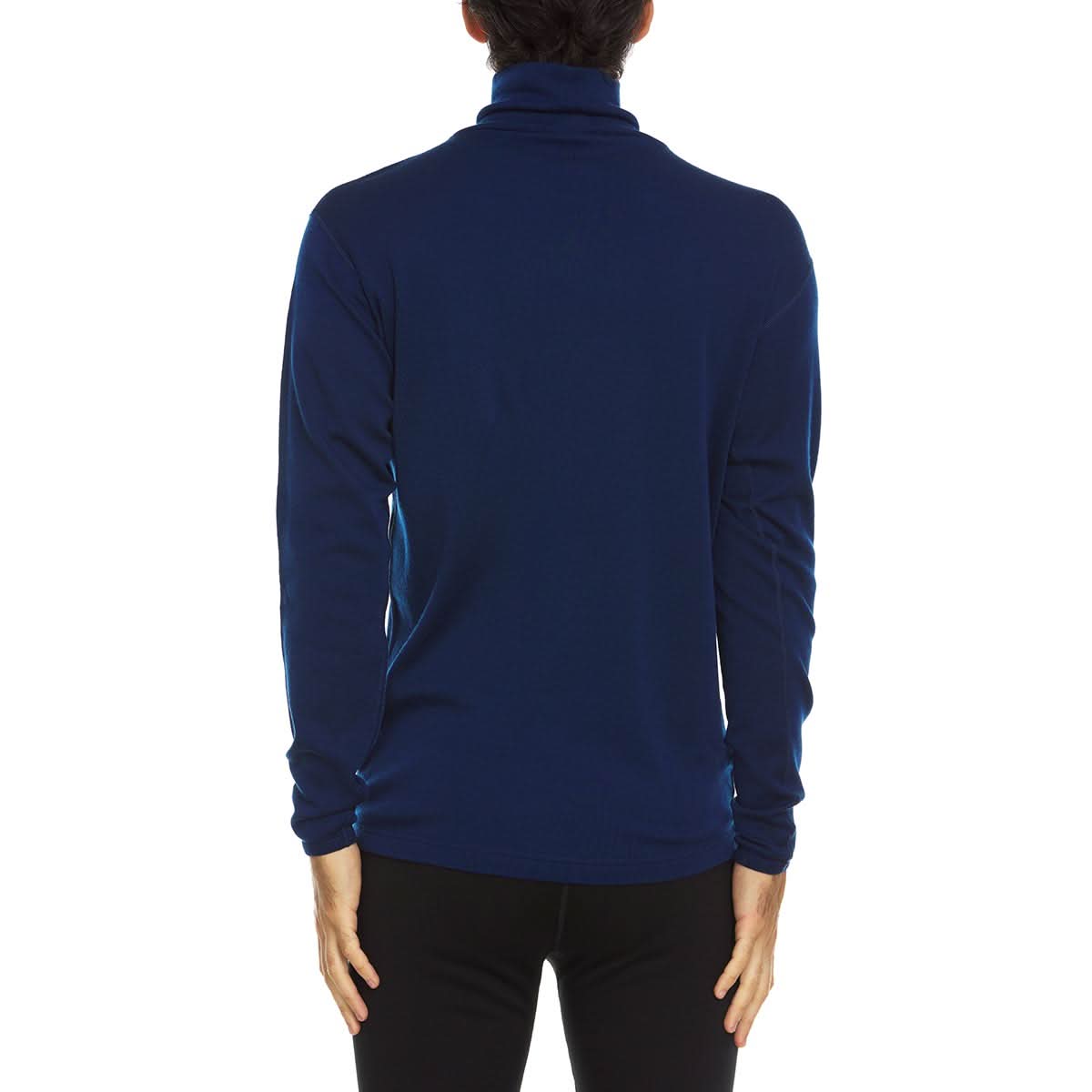 Midweight Men's Wool Turtleneck - 100% Merino Wool