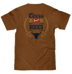 Coors Banquet Rodeo Bull Beer Front and Back T-Shirt