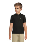 Lacoste Unisex-Child Short Sleeve Classic Pique Polo, Black, 6