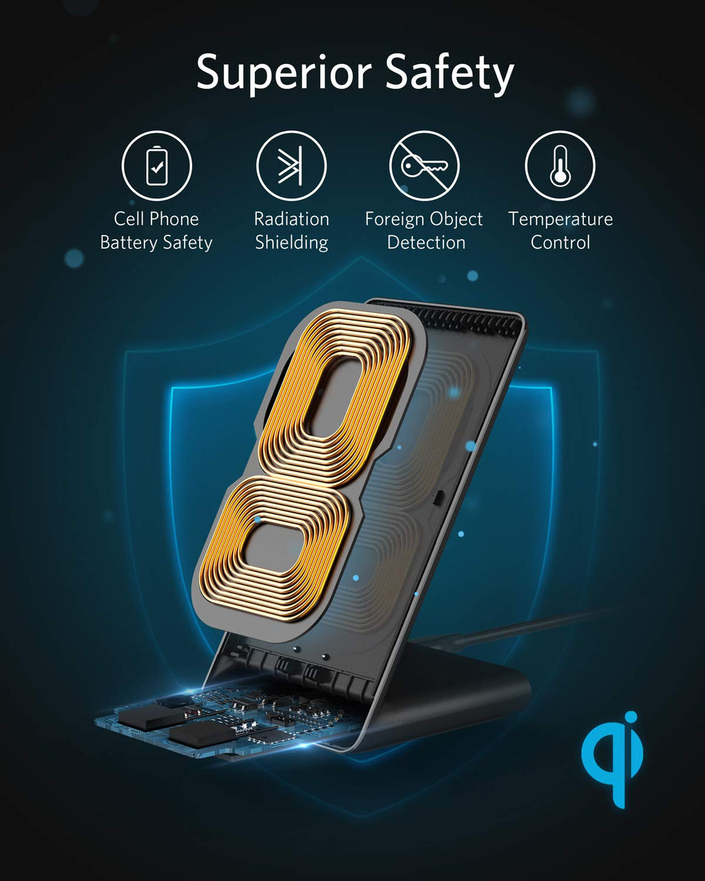 Anker <b>313</b> Wireless Charger (Stand)