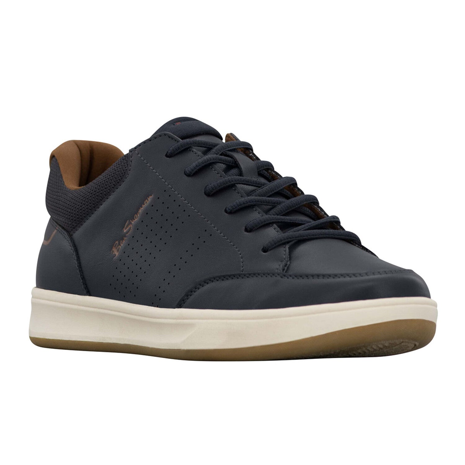 Centre Sneakers // Navy + Caramel + Whi.White + Tan Gum