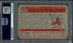 1957 TOPPS Jim Bolger #289 Auth Card Signed Chicago Cubs PSA/DNA 184130