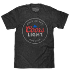 Coors Light Cold as the Rockies Beer T-Shirt - Charcoal Gray