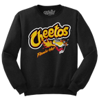 Flamin' Hot Cheetos Faded Logo Crewneck Sweatshirt - Black