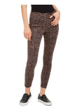 Rewash Womens Pink Printed Jeans Size 0R/ W24