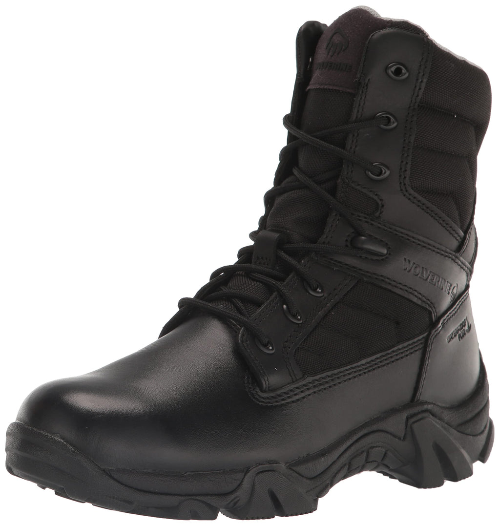 Wolverine Mens Wilderness 8 Tactical Boot Black