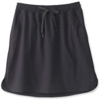 KAVU Ixtapa Knee-Length Skirt with Pockets - Black