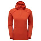 Montane Women's Protium Lite Midlayer Hooded Fleece - Eclipse Blue