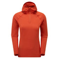 Montane Women's Protium Lite Midlayer Hooded Fleece - Eclipse Blue