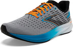 BROOKS HYPERION GREY/ATOMIC BLUE/SCARLET ,10