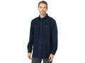 LLBean Men's Navy Chamois Cotton Flannel Shirt