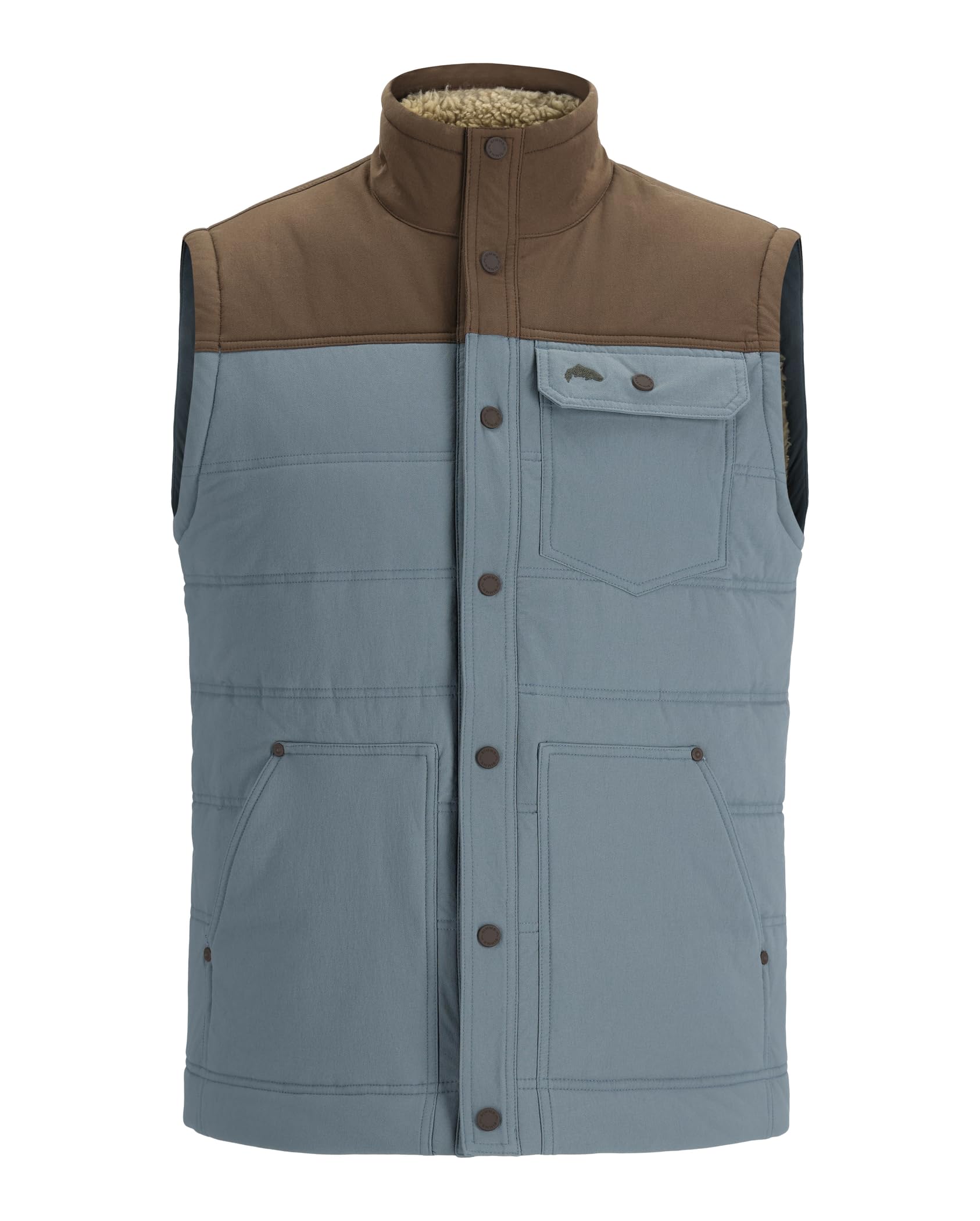 Simms Men's Cardwell Vest - Storm Hickory