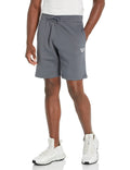 Reebok Men's Identity Logo Shorts, Dark Grey/Small Logo White, XX-Large