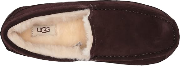 Men's Ascot Sheepskin Suede Slipper