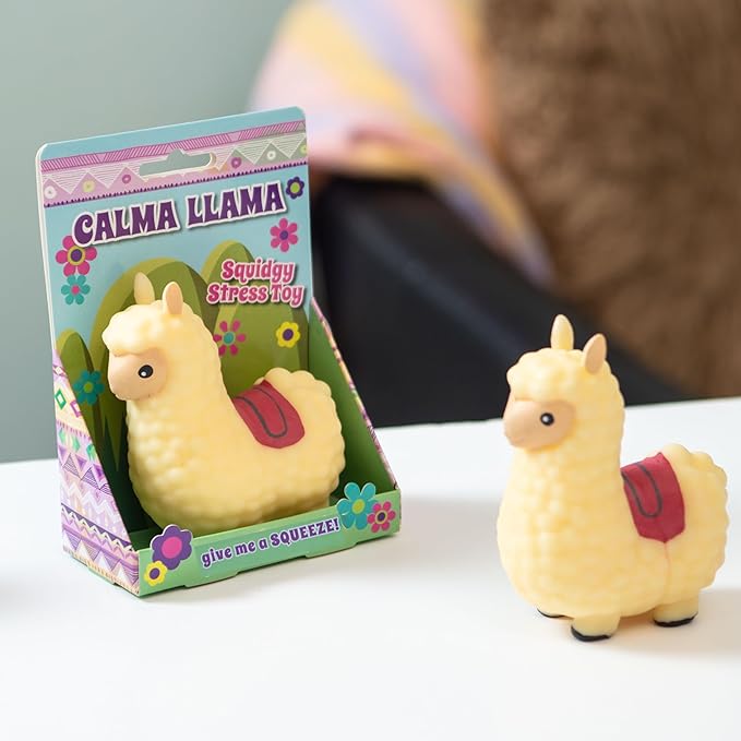 Calma Llama Stress Toy – Squeeze Away the Drama! 🦙💆‍♀️