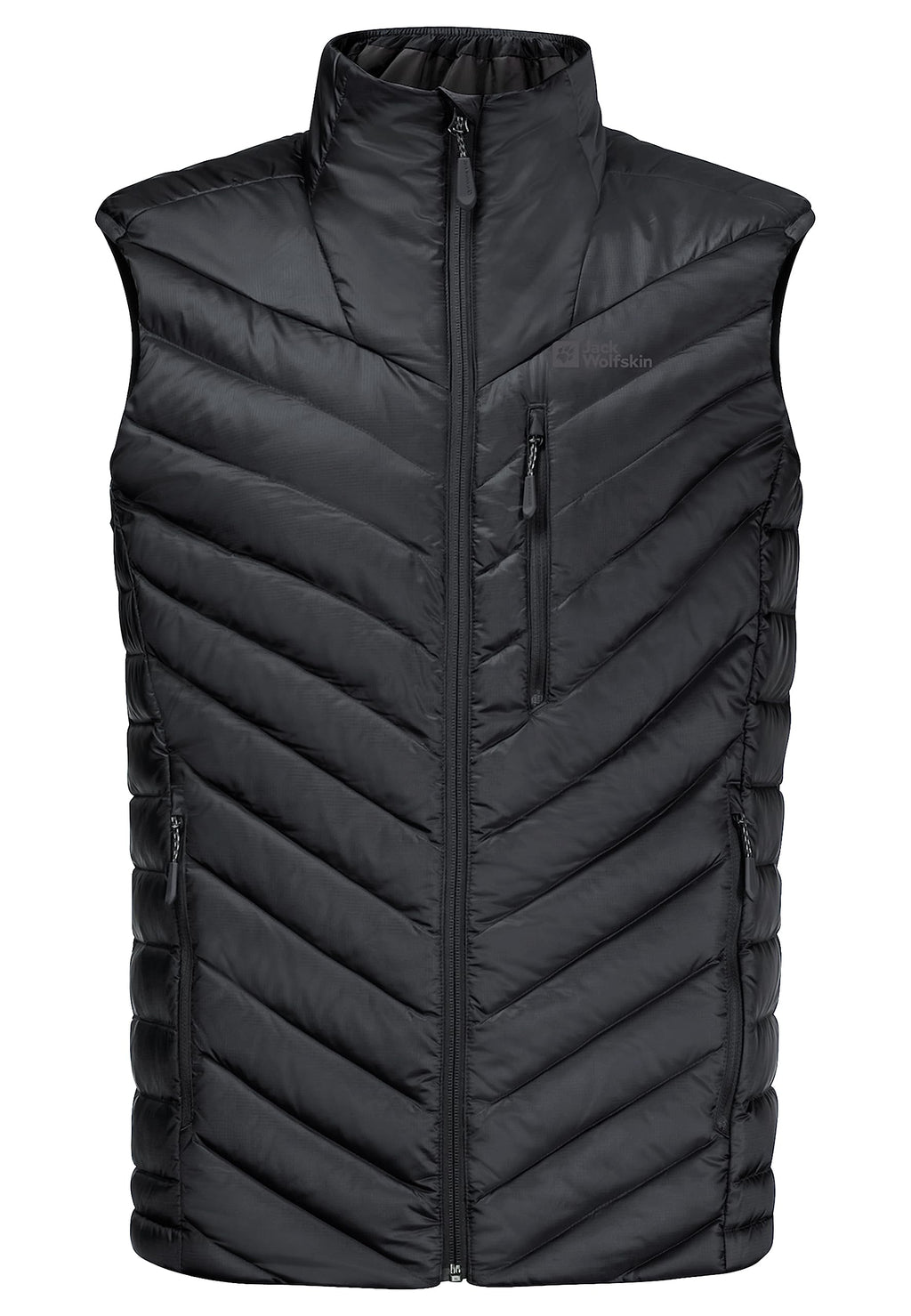 Jack Wolfskin Men's Passamani Down Vest - Phantom