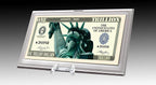 DELUXE Currency Slab Dollar Bill Plastic Case WITH STAND