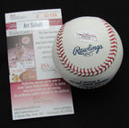 Art Schult Signed/Auto Yankees 100th OML Baseball JSA  186948