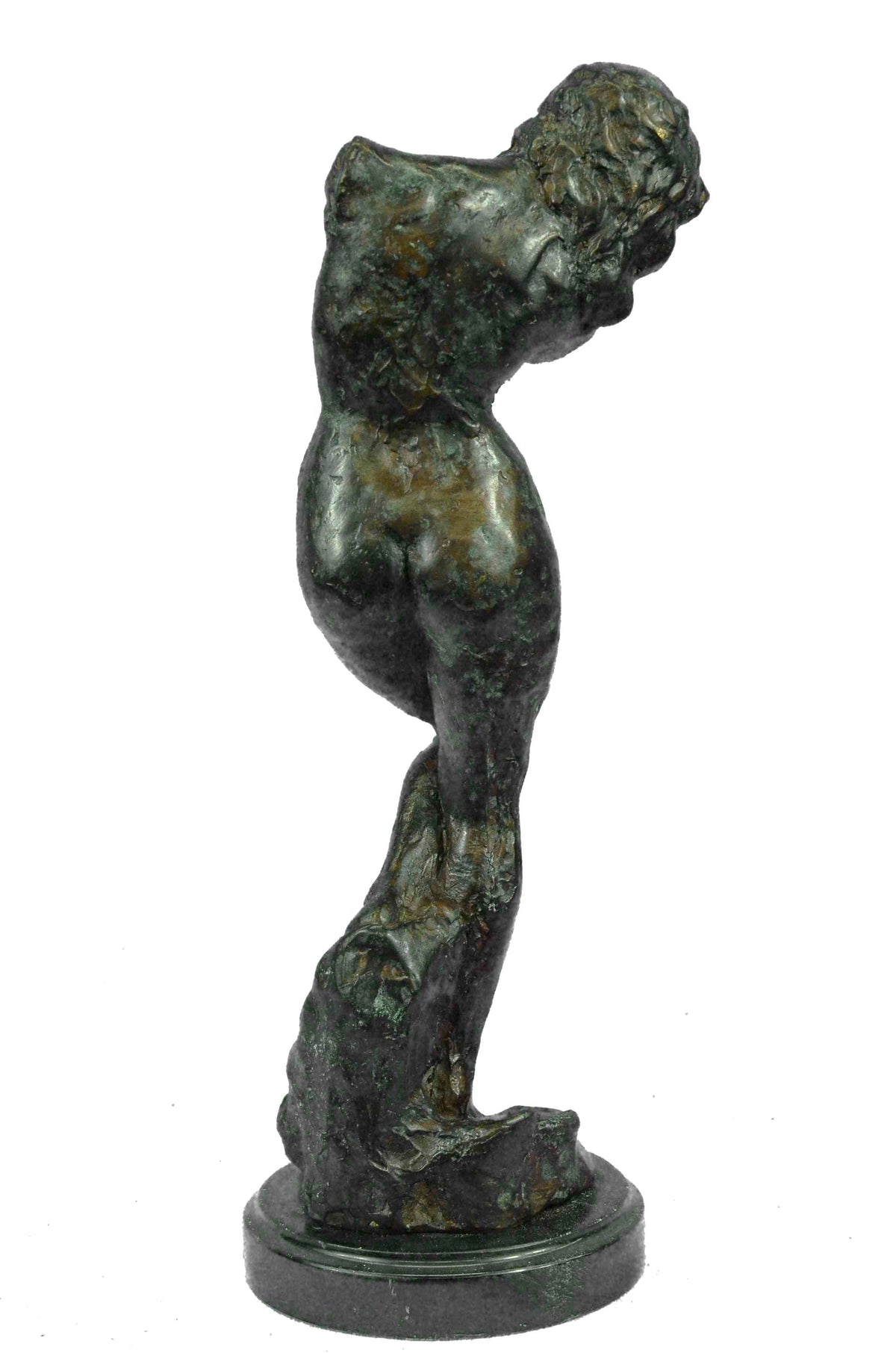 Abstract Modern Art Nude Female Torso by Famous French Artist Rodin Statue