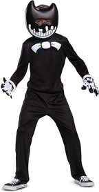 Bendy Costume for Kids, Bendy and The Ink Machine Jumpsuit