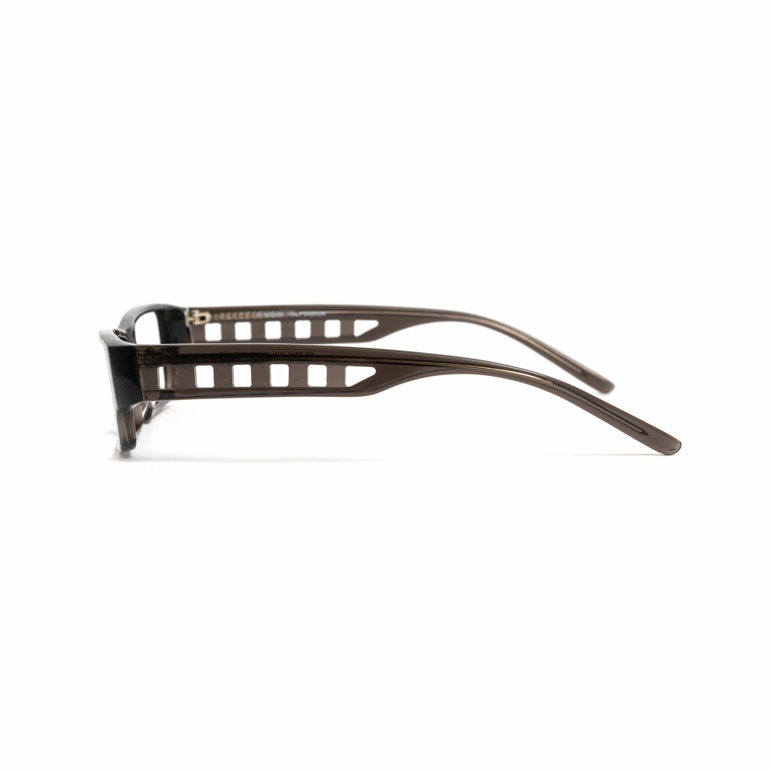 Men's // Rectangular Acetate Glasses // Brown