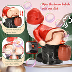 Bubble Blowing Santa - Fart Bubble Machine with Flashing Lights & Music Gift