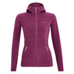 Salewa Fanes TirolWool Celliant Hoody - Dark Purple Melange