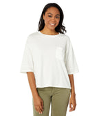 Free People Ivory Alissa Tee