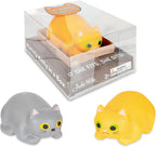 Purrrly Kitty Cat in a Box (choose color) Stress Squeeze Squish - Archie McPhee