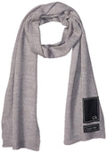 Calvin Klein Mens Scarf Deep Black One Size