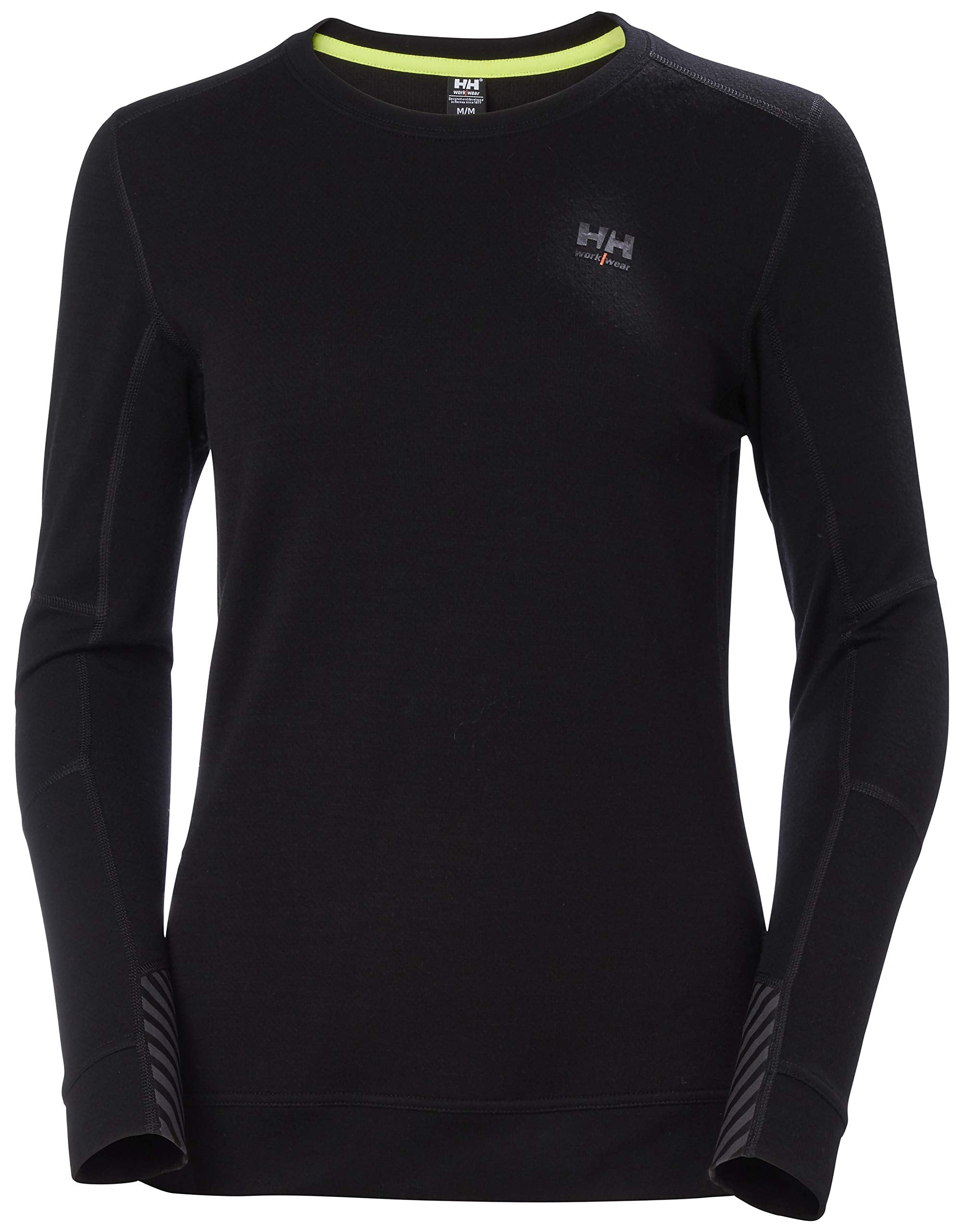 Helly Hansen Women's LIFA Merino Crewneck - Black, Small